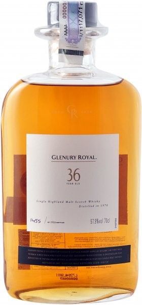 Glenury Royal 36 YO 1970/2007 - 2