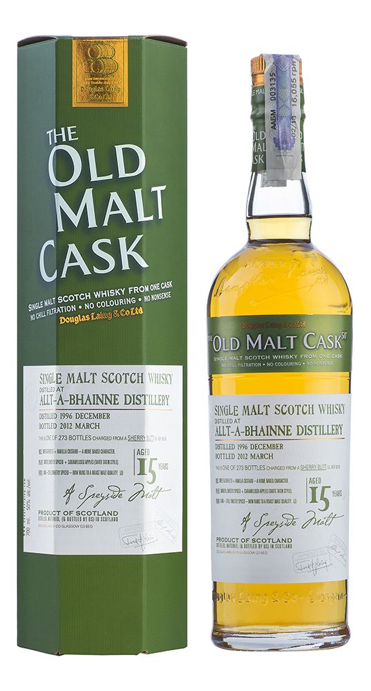Allt-a-Bhainne 15 YO, 1996, The Old Malt Cask, Douglas Laing