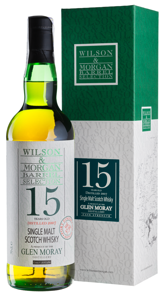 Glen Moray 15 YO, 2007, Port Cask Wilson & Morgan