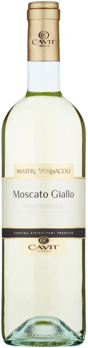 Cavit Mastri Vernacoli Moscato Giallo 2022 Set 6 bottles