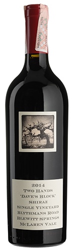 Two Hands Dave's Block Shiraz 2014 Set 6 bottles