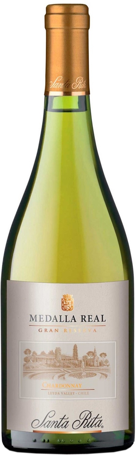 Santa Rita Medalla Real Gran Reserva Chardonnay Leyda Valley 2016 Set 6 Bottles