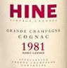 Hine Vintage 1981 Grande Champagne Early Landed 