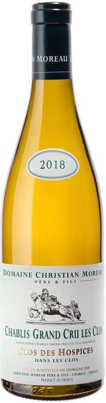 Domaine Christian Moreau Chablis Les Clos Grand Cru Clos des Hospices 2018