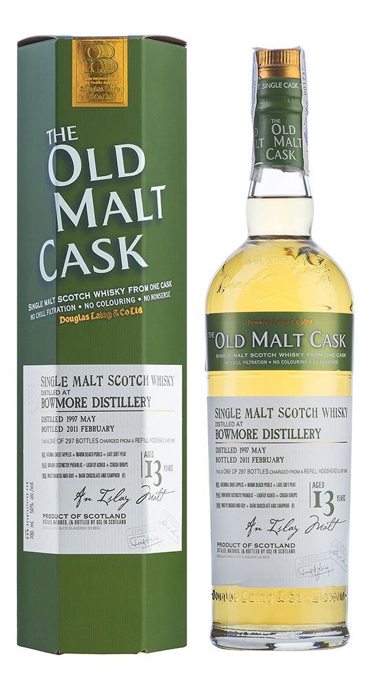 Bowmore 13 YO, 1997, The Old Malt Cask, Douglas Laing