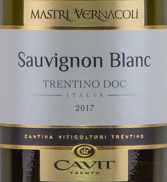 Cavit Mastri Vernacoli Sauvignon Blanc 2017 Set 6 Bottles - 2