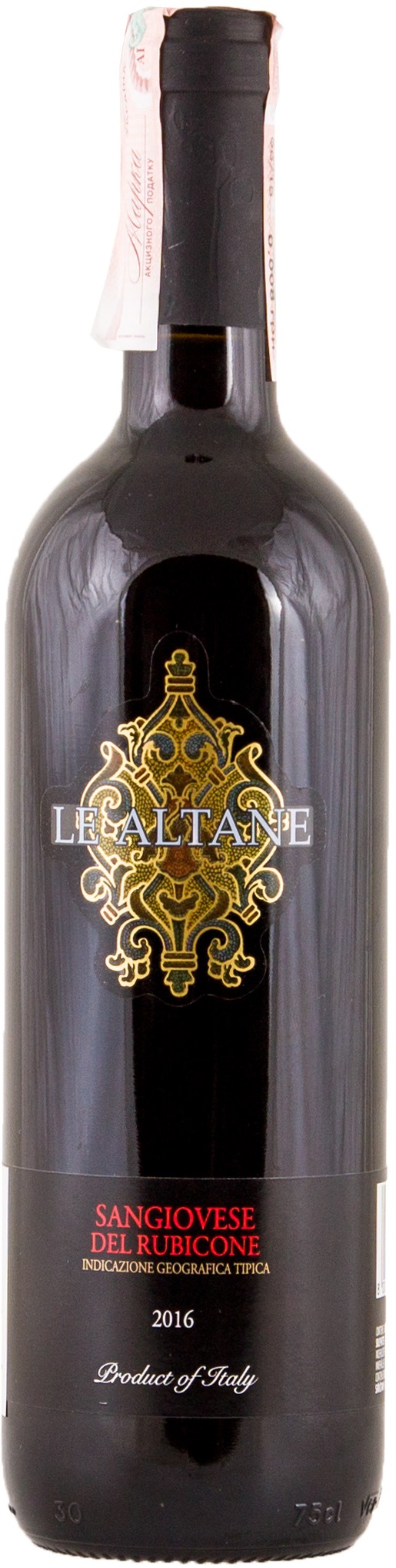 Le Altane Sangiovese del Rubicone 2020 Set 6 bottles