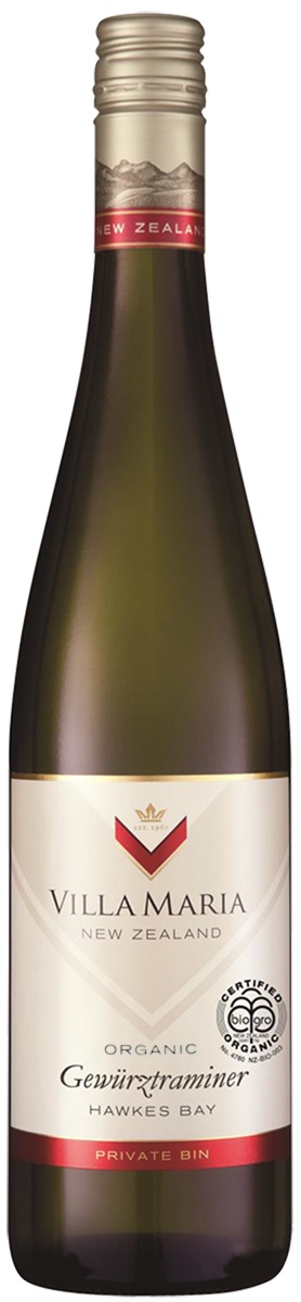 Villa Maria Private Bin Organic Gewurztraminer 2014 Set 6 bottles