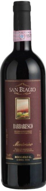 San Biagio Barbaresco Montersino 2013 Set 6 bottles