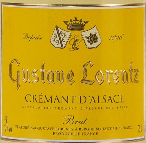 Gustave Lorentz Cremant d'Alsace Brut - 2