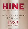 Hine Vintage 1983 Grande Champagne Early Landed