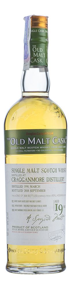 Cragganmore 19 YO, 1991, The Old Malt Cask, Douglas Laing - 2