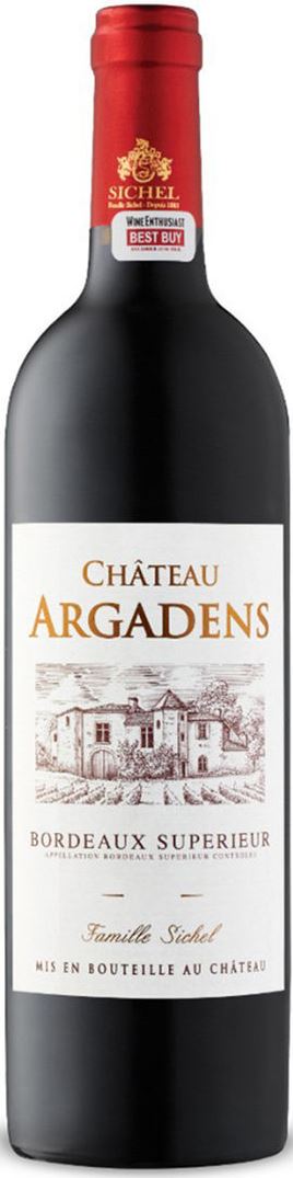 Chateau Argadens Bordeaux Superieur 2019 Set 6 Bottles