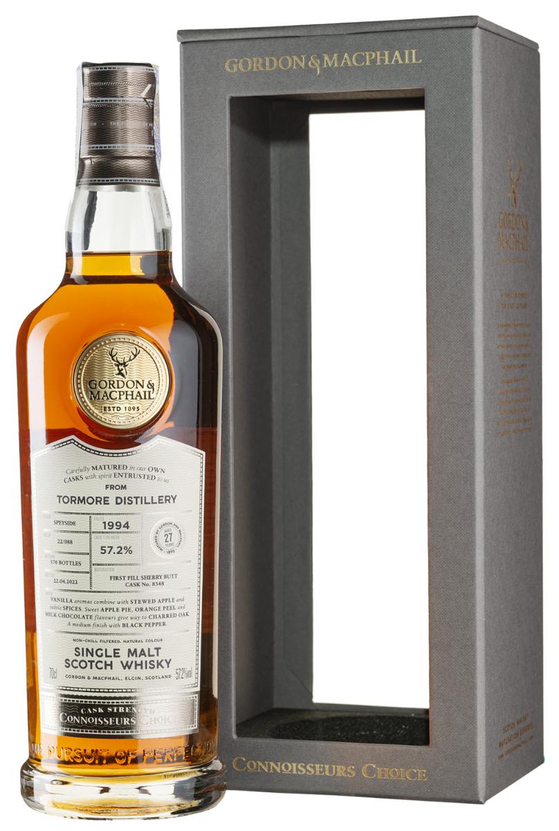 Tormore 27 YO 1994/2022 Connoisseurs Choice Gordon & MacPhail