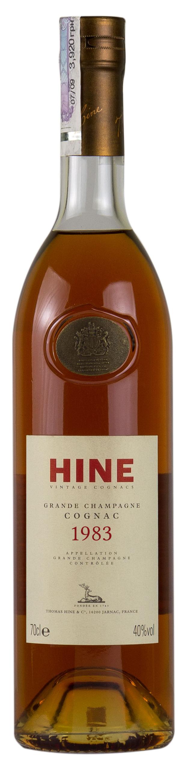 Hine Vintage 1983 Grande Champagne Jarnac - 3