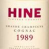 Hine Vintage 1989 Grande Champagne Jarnac