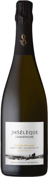 JM Seleque Soliste Meunier Pierry Premier Cru Les Gouttes D'or 2019