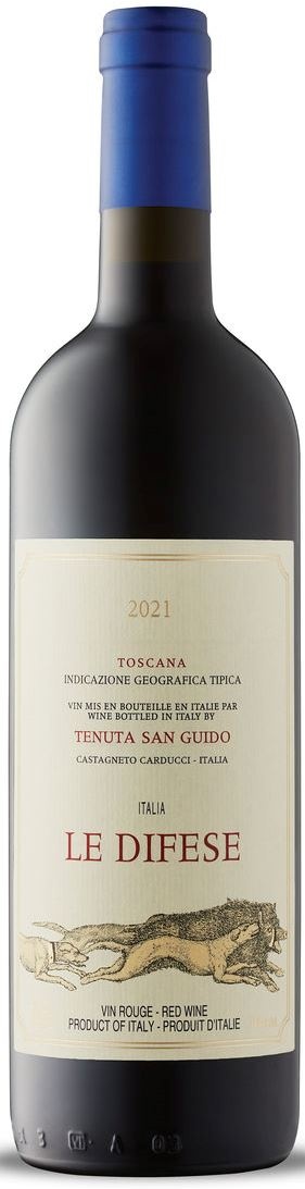 Tenuta San Guido Le Difese 2021 Set 6 bottles