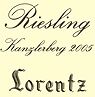 Gustave Lorentz Riesling Grand Cru Kanzlerberg 2004