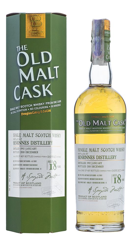 Benrinnes 18 YO, 1992, The Old Malt Cask, Douglas Laing