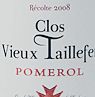 Club Elite Cordier Chateau Vieux Taillefer Pomerol 2008