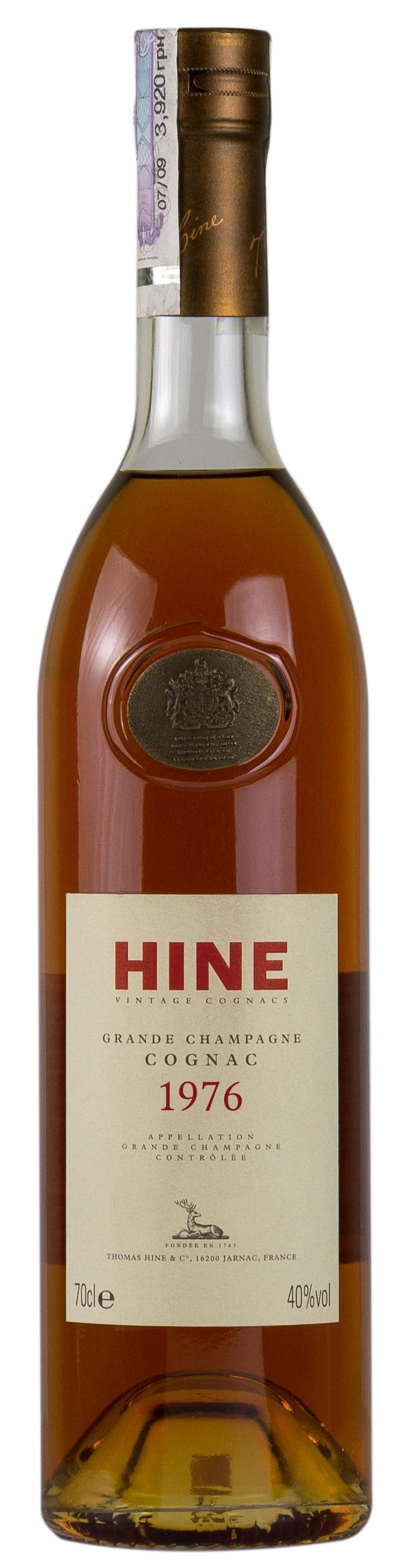 Hine  Vintage 1976 Grande Champagne Jarnac - 3