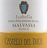 Castelli del Duca Isabella Malvasia Dolce