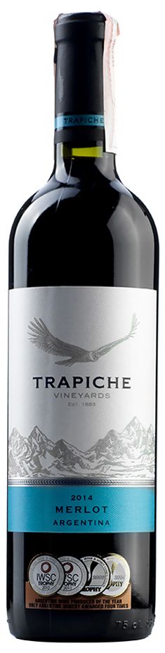 Trapiche Vineyards Merlot 2017 Set 6 bottles - 2