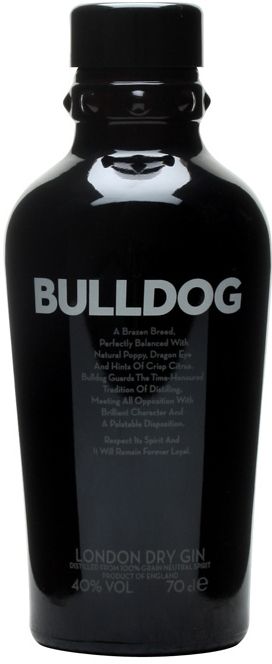 Bulldog London Dry Gin Set 6 Bottles