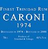 Bristol Spirits Caroni Finest Trinidad Rum 1974