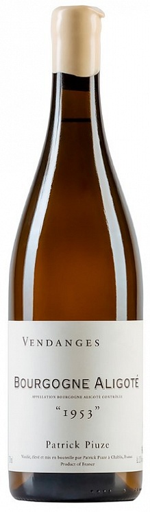 Patrick Piuze Aligote 2018 Set 6 bottles