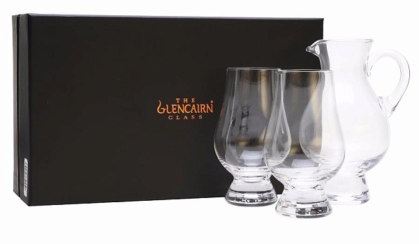 Glencairn 2 Whisky Glasses and Water Jug Set