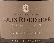 Шампанское и игристое Louis Roederer Brut Vintage 2012