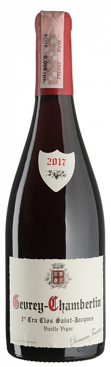 Domaine Fourrier Gevrey-Chambertin Premier Cru Clos Saint-Jacques 2017