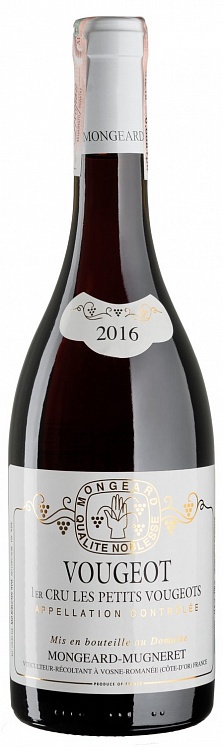 Domaine Mongeard-Mugneret Vougeot Premier Cru Les Petits Vougeots 2016