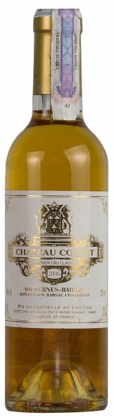 Chateau Coutet Premier Grand Cru Barsac-Sauternes 2006, 375ml