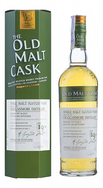 Cragganmore 19 YO, 1991, The Old Malt Cask, Douglas Laing