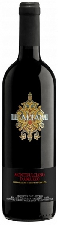 Le Altane Montepulciano d'Abruzzo Set 6 bottles