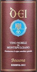 Вино Dei Vino Nobile di Montepulciano Riserva Bossona 2012