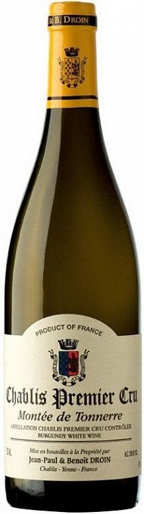 Jean-Paul & Benoit Droin Chablis Premier Cru Montee de Tonnerre 2014