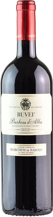 Marchesi di Barolo Barbera d'Alba Ruvei 2020 Set 6 Bottles