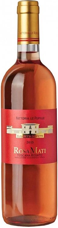Fattoria Le Pupille Rosa Mati Rose 2016 Set 6 bottles