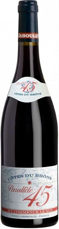 Paul Jaboulet Aine Parallele 45 Cotes du Rhone AOC 2013 Set 6 bottles