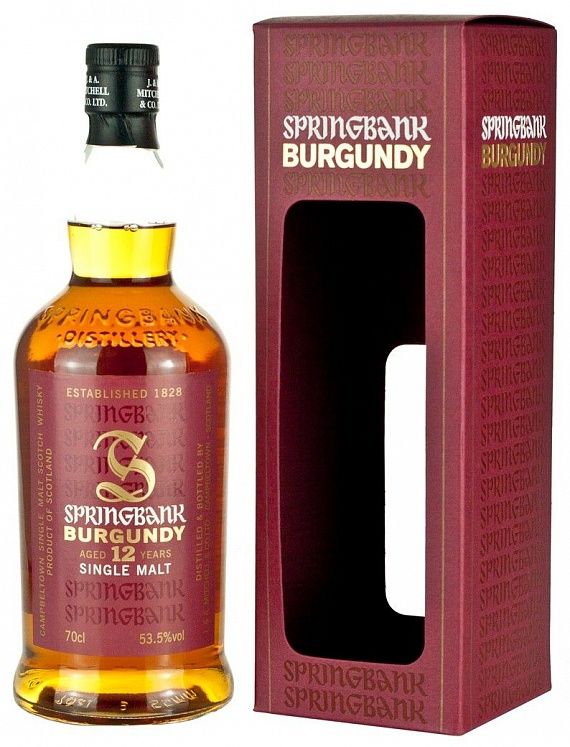 Springbank 12 YO Burgundy