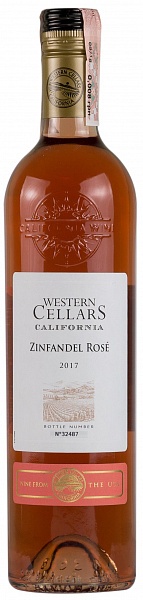 Western Cellars Zinfandel Rose 2017 Set 6 bottles