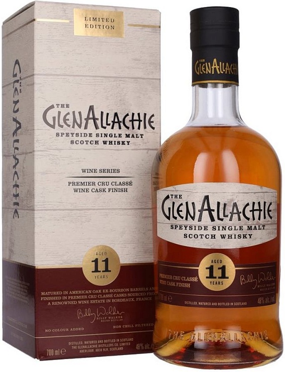 GlenAllachie 11 YO Premier Cru Classe Wine Finish