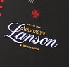 Lanson Black Label Brut (2 black glasses)