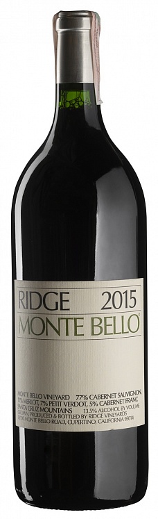 Ridge Vineyards California Monte Bello 2015 Magnum 1,5L