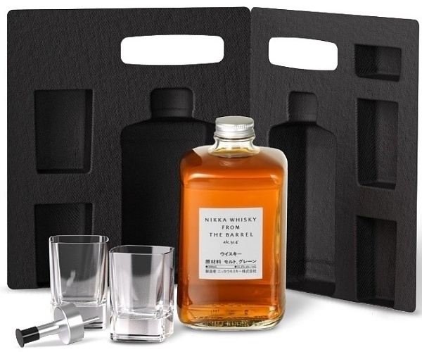 Nikka From The Barrel 2 Glasses & Pourer Set 6 Bottles