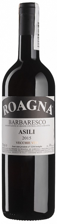 Roagna Barbaresco Asili Vecchie Viti 2015